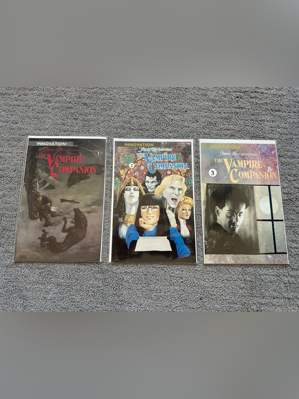 Anne Rice The Vampire Companion Comic Books #1–3 Complete Set Innovation - Picture 2 of 5